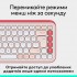 Клавiатура бездротова Logitech Pop Icon Keys Rose (920-013073)