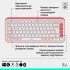 Клавiатура бездротова Logitech Pop Icon Keys Rose (920-013073)