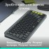 Клавіатура Logitech POP Icon Keys Bluetooth UA Graphite (920-013157)