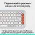 Клавіатура Logitech POP Icon Keys Bluetooth UA Off-White (920-013072)