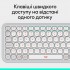 Клавіатура Logitech POP Icon Keys Bluetooth UA Off-White (920-013072)