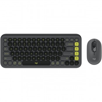 Комплект (клавіатура, миша) Logitech POP Icon Combo Bluetooth UA Graphite (920-013156)