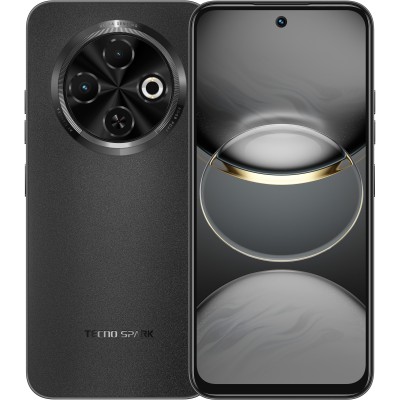 Мобільний телефон Tecno Spark 30C (KL5n) 6/128GB Orbit Black (4894947051753)