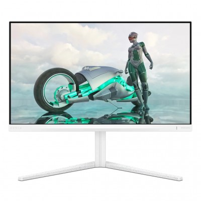 Монітор 23.8" Philips 24M2N3201A, IPS, 180Hz, 0,5ms, 2xHDMI, DP, HAS, Pivot, колонки, білий