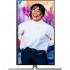 Монітор 31.5" AOC U32U3CV, Nano IPS, UHD, 2xHDMI, DP, USB-C, RJ-45, USB-hub, HAS, Pivot, кол.,чорно-сріб