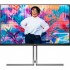 Монітор 31.5" AOC U32U3CV, Nano IPS, UHD, 2xHDMI, DP, USB-C, RJ-45, USB-hub, HAS, Pivot, кол.,чорно-сріб