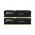 Пам'ять DDR5 32GB (2x16GB) 6000 MHz Fury Beast Black Kingston Fury (ex.HyperX) KF560C36BBE2K2-32