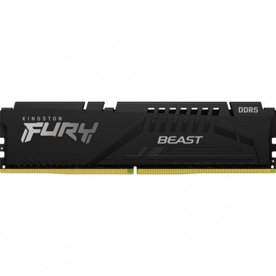 Пам'ять DDR5 8GB 5600 MHz Beast Black Kingston Fury (ex.HyperX) KF556C40BB-8