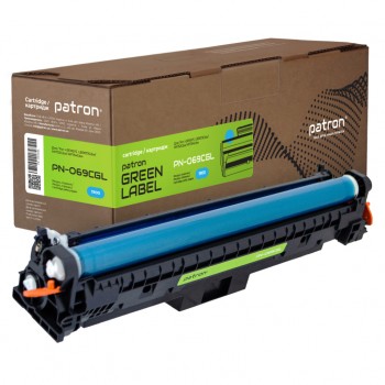 Картридж Canon 069 cyan Green Label (PN-069CGL) PATRON