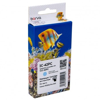 Картридж Canon CLI-42PC (6388B001) 900sh, light cyan (IC-42PC) BARVA