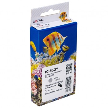 Картридж Canon CLI-65GY (4219C001) 595sh, gray (IC-65GY) BARVA