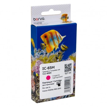 Картридж Canon CLI-65M (4217C001) 320sh, magenta (IC-65M) BARVA