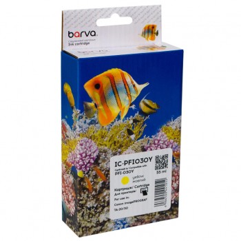 Картридж Canon PFI-030Y (3492C001AA) 55 мл, yellow (IC-PFI030Y) BARVA