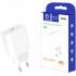 Зарядний пристрій Denmen DC06 (1USB 3.6A) PD20W+QC3.0 White (DM-DC06-WH)