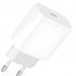 Зарядний пристрій Denmen DC06 (1USB 3.6A) PD20W+QC3.0 White (DM-DC06-WH)