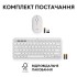 Комплект (клавіатура, миша) бездротовий Logitech Pebble 2 Combo White (920-012240)