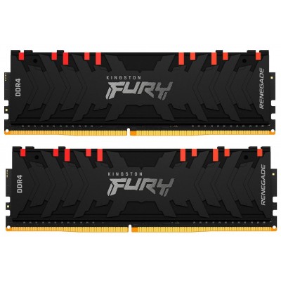 Пам'ять DDR4 2x8GB/4000 Kingston Fury Renegade RGB (KF440C19RB2AK2/16)