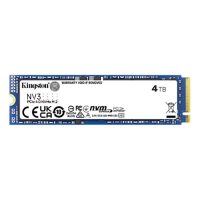 SSD M.2 4000GB NV3, PCIe 4.0 NVMe SNV3S/4000G Kingston