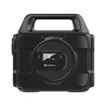 Зарядна станція Sandberg AC 300 (288 Вт/г) 300W, Type-C in/out 100W, Li-ion, ліхтарик 7Вт