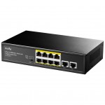 Комутатор Cudy FS1010PG, 8-Port 10/100M PoE+ Switch with 2 Gigabit Uplink Ports 120W