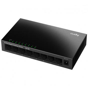Комутатор Cudy GS108, 8-Port Gigabit Metal Switch