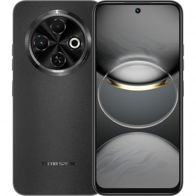 Мобільний телефон Tecno Spark 30C 8/256GB Orbit Black (4894947051760)