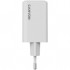Зарядний пристрій Canyon CU65ACC GaN 65W 2xPD 1xQC EU White (CNS-CUW65ACC)