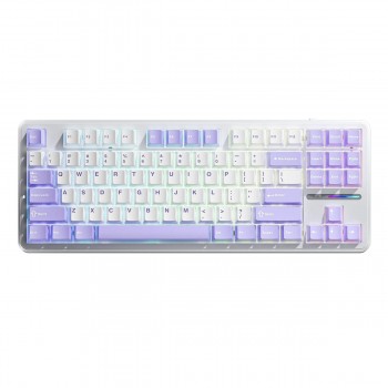 Клавіатура Aula F87 keycap KRGD Blue USB UA White (6948391202464)