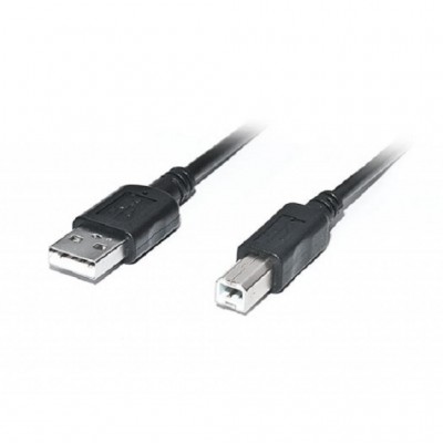 Кабель для принтера USB2.0 AM/BM 2.0m Pro black REAL-EL (EL123500026)