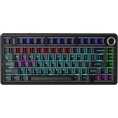 Клавіатура Aula F75 keycap KRGD Blue USB UA Black (6948391202846)