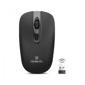 Миша бездротова REAL-EL RM-350 W Black