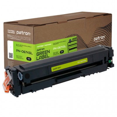 Картридж Canon 067 black Green Label (PN-067KGL) PATRON