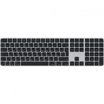 Клавіатура Apple Magic Keyboard with Touch ID Bluetooth/USB UA Blac (MXK83UA/A)