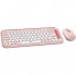 Комплект (клавіатура, миша) Logitech POP Icon Combo Bluetooth UA Rose (920-013142)