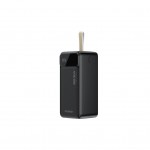 УМБ Choetech 50000mAh, 22,5W PD QC3.0, USB-C In/out, 2xUSB-A Li-pol чорна B732-ACBK