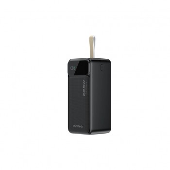 УМБ Choetech 50000mAh, 22,5W PD QC3.0, USB-C In/out, 2xUSB-A Li-pol чорна B732-ACBK