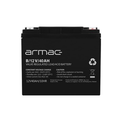 Батарея для ДБЖ Armac 12V 40AH (Z29400) GEL