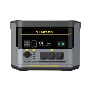 Зарядна станція Vtoman FlashSpeed 1500 PB-58 (1548 Вт/г) 1500W AC,MPPT,UPS,LiFePo4