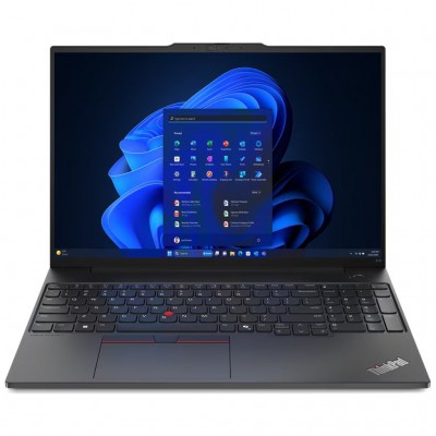 Ноутбук Lenovo ThinkPad E16 Gen 2 (21M6S2BD00) 16FA/R7 7735HS/32/1TB SSD/UMA/DOS/F/BL/Gra phite black ThinkPad E16 Gen 2