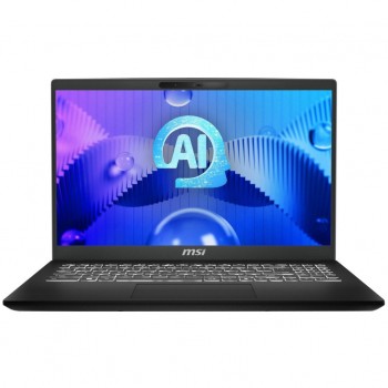 Ноутбук MSI Modern 15 H AI C1MG-099UA (9S7-15H551-099) 15.6FI/U7-155H/16/512/Intel Arc/W11/BL/ Classic Black Modern 15 H AI C1MG-099UA