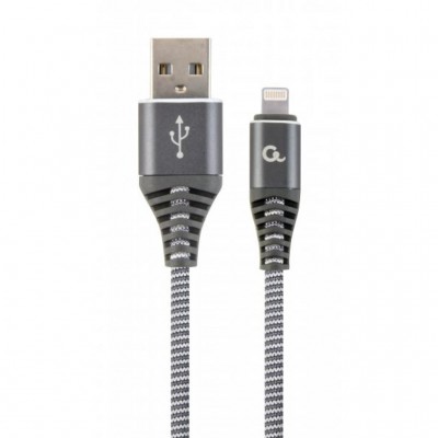 Кабель USB 2.0 AM to Lightning 2.0m Cablexpert (CC-USB2B-AMLM-2M-BW2)