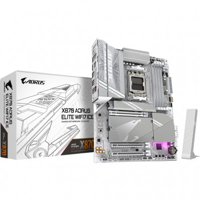 Материнська плата GigaByte X870 A ELITE WF7 ICE