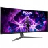 Монітор 34" AOC AG346UCD, QD-OLED, 175Гц, 0,03мс, вигнутий, HDMIx2, DP, USB-hub, HAS, чорно-сірий