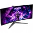 Монітор 34" AOC AG346UCD, QD-OLED, 175Гц, 0,03мс, вигнутий, HDMIx2, DP, USB-hub, HAS, чорно-сірий