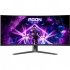 Монітор 34" AOC AG346UCD, QD-OLED, 175Гц, 0,03мс, вигнутий, HDMIx2, DP, USB-hub, HAS, чорно-сірий