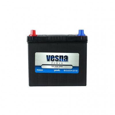Акумулятор автомобільний Vesna 45 Ah/12V Japan (415 745)