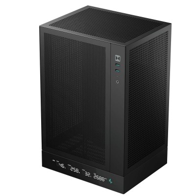 Корпус DeepCool CH170 Digital Black (R-CH170-BKNPI0D-G-1) без БЖ