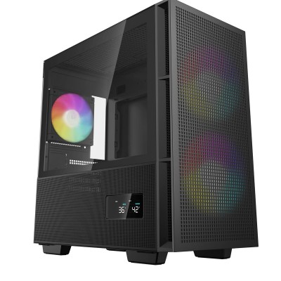 Корпус DeepCool CH360 Digital Black (R-CH360-BKAPE3D-G-1) без БЖ