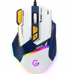 Миша GamePro GM300BL USB Blue/White (GM300BL)