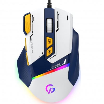 Миша GamePro GM300BL USB Blue/White (GM300BL)